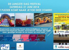 Gorredijk staat zaterdag in het teken van Langste Dag Festival
