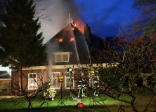 Grote brand verwoest boerderij bij Gorredijk
