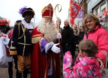 Sinterklaas is aangekomen in Gorredijk
