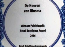 Heeren van Rinsma wint Retail Excellence Award